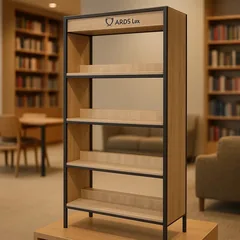 Двухсторонний книжный стеллаж в стиле Loft