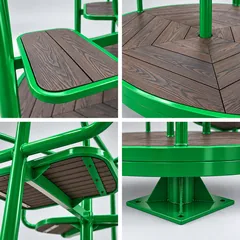 Children's carousel with seats