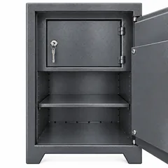 Safe with a key lock