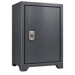 Safe with a key lock