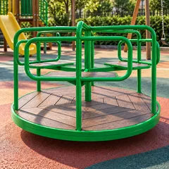 Children's carousel with seats