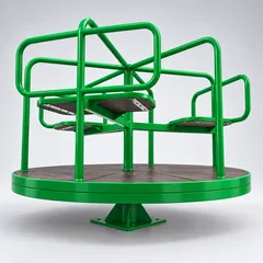 Children's carousel with seats