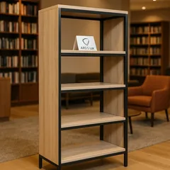 Стеллаж книжный односторонний в стиле Loft