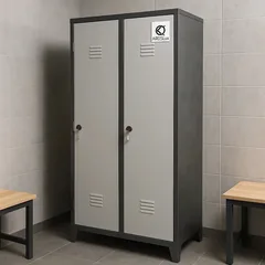 Шкаф металлический двухдверный